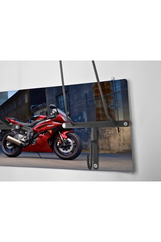 Özel Fotoğraflı Kask Askısı, Motorcu Kask Askısı, Personalv110