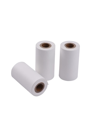 Shineyee Termal Kağıt Rulo 3 Adet/ Kutuda, 57x30mm, 5 Yıllık Muhafaza, Bpa'sız, Beyaz, 3.5m Uzunluk