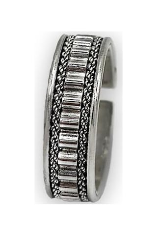 Agakulche Gümüş Ayarlanabilir Erkek Tamtur Yüzük Gümüş