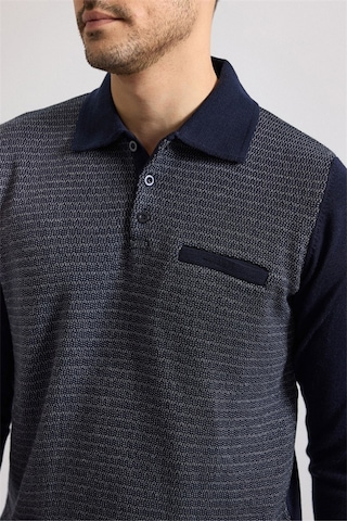 Süvari Lacivert Regular Fermuarlı Polo Yaka Kazak Tr2013700498-m09 Lacivert