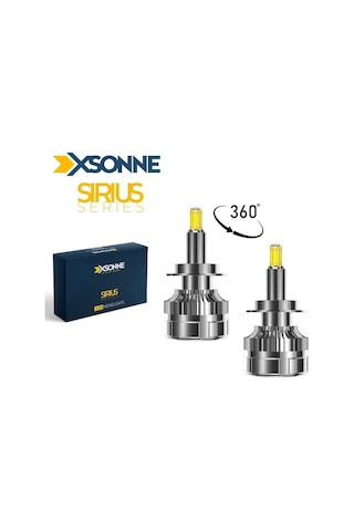 Xsonne Sirius H11 360 Led Xenon Far Ampul 12v 65w 8000k 8000lm