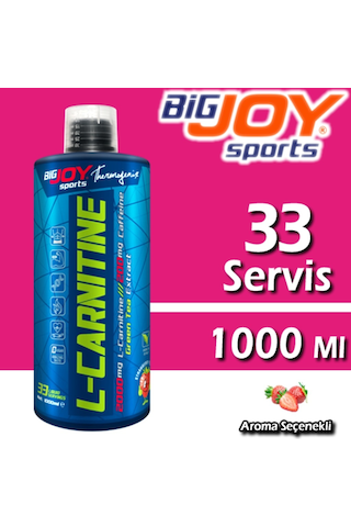 Bigjoy Sports L-Carnitine Çilek Aromalı 1000 ML
