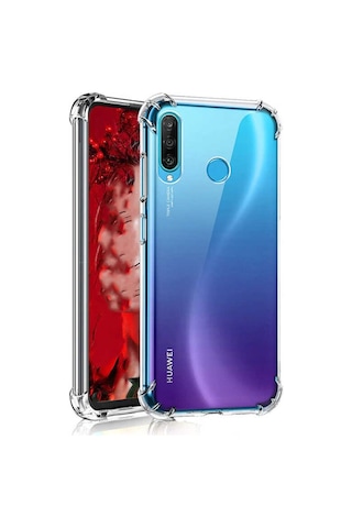 Huawei P40 Lite E Kilif Seffaf Nitro Anti Shock Kapak 433127491
