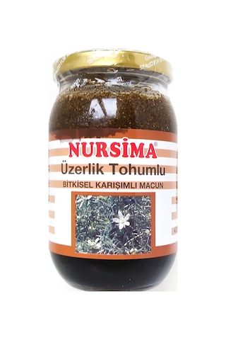 Nursima Üzerlik Tohumlu Ayrıkotlu Bitkisel Karışım Macun 420 G