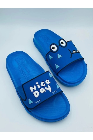 Gezer Nice Day Erkek Çocuk Terlik Mavi
