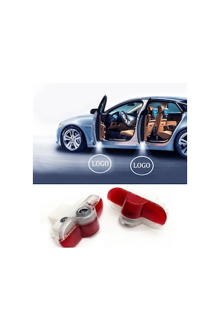 Autogp Vw Caddy Kapı Altı Işık Lazer Led Logo Hoşgeldin Aydınlatma 1 Çift/kutu