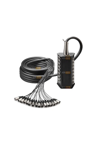 Stage-16c-20m 16 Kanal 20 Metre Multicore Kablolu Hazır Stage Box