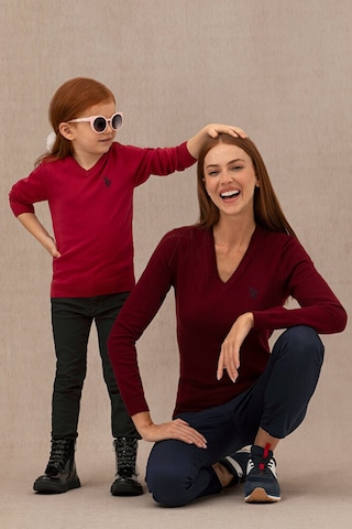 U.S. Polo Assn. Kız Çocuk Kanvas Pantolon 50272136-vr046 142329