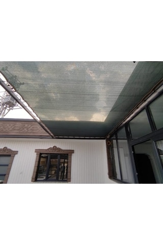 Morilu Kamp Gölgelik File - Yeşil Teras Filesi - 75'lik Şeritli Halkalı File Gölgelik - Havuz Gölgeliği