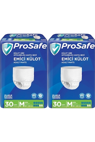 Prosafe Emici Külot Hasta Bezi Orta-medium 60 Adet 2pk 30 M