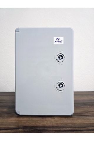 Artemis 20x30x13 Abs Plastik Elektrik Panosu Sigorta Kutusu Çift Kilitli Sağlam Ip65 Alev Almaz