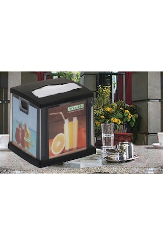 Vialli Ng11b Masaüstü Üsten Çekmeli Kağıt Peçete Dispenseri