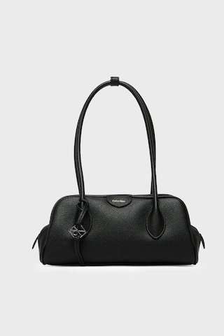 Calvin Klein Logolu Omuz Askılı Çanta Lv04f3743gsıd Bayan Çanta Lv04f3743g Sıd Siyah