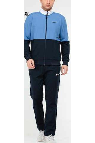 Nike Ea-4058 Battal Beden Erkek Polyester Eşofman Takımı Lacivert