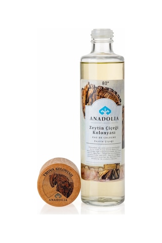Anadolia Truva Zeytin Çiçeği Kokulu 80 Cam Şişe Kolonya 180 ML