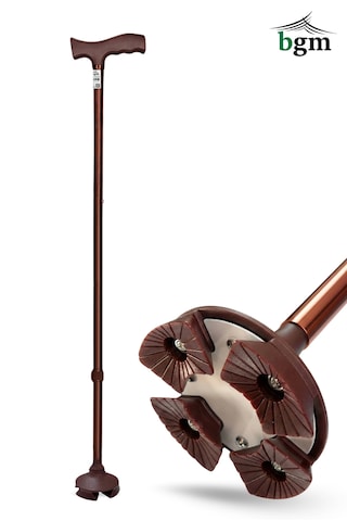Bronz Akıllı Baston-- Yüksek Kalite Denge Bastonu Kahverengi/bronz