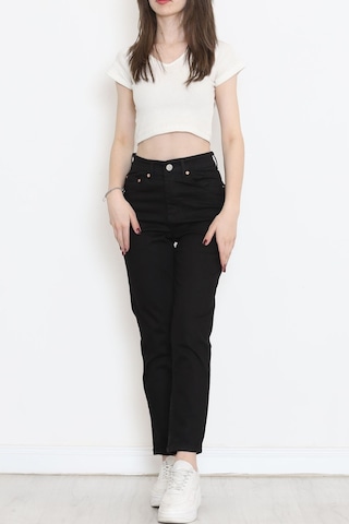 Mokashopin - Boyfriend Kot Pantolon Siyah1 - 18222.1431. 001