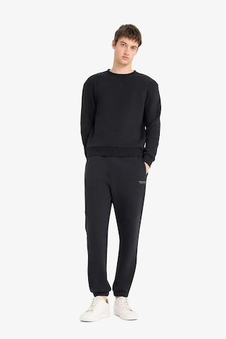 Defacto Regular Fit Beli Bağcıklı Fermuar Cepli Eşofman Altı Y5511az25aubk81 Siyah