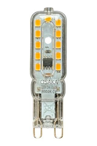 4 Adet Osaka 5w 3000k Sarı Işık G9 Duylu Led Kapsül Ampul