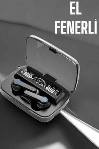 Mey Najmaddin Bluetooth Kulaklık Powerbankli Dijital Göstergeli Dokunmatik Kontrol Najmaddin Belirtilmemiş