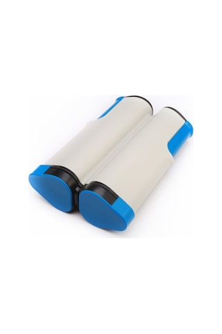 Ayarlanabilir Masa Tenisi Seti - File, 2 Adet Raket + 3 Top Beyaz - Mavi