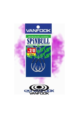 Vanfook Ft-2.5 Spınbull Flex Asıs 2.5 Cm 2p 3/0