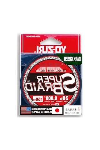 Koyu Yeşil Superbraid Olta İpi, 137,16 M