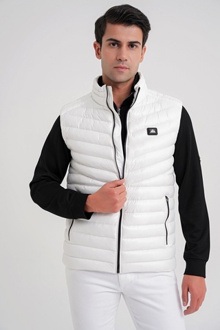 Y 164 Yelek Comfort Beyaz Beyaz
