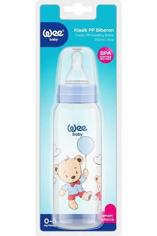 Klasik Pp Biberon 250 ML - Mavi (2'Lİ SET)
