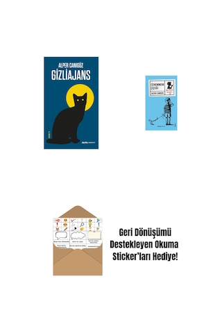 Gizliajans + Cehennem Çiçeği + Okuma Sticker'ları