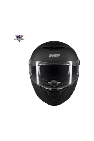 Mt Helmets Thunder 4 Sv Pure A1 Mat Siyah Kapalı Kask