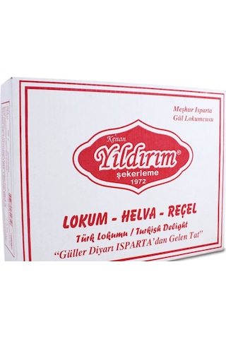 Yıldırım Şekerleme Gül Yapraklı Muska Gül Lokumu 1750 G