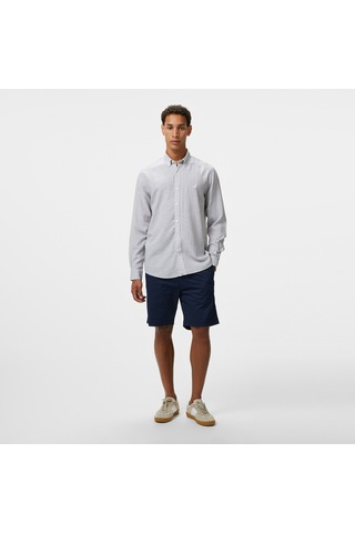 Nautica Erkek Gri Classic Fit Çizgili Gömlek Çizgili W55407t Gri