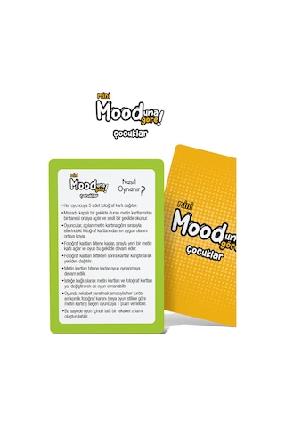 Mooduna Göre Mini - Minikler Çocuklar İçin Kutu & Kart Oyunu