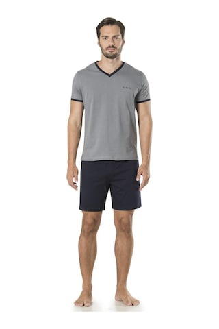 Pierre Cardin 5595 Erkek Çeyizlik Triko Ropdöşambır Pijama 5'li Set Takım 001