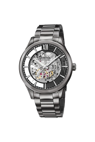 Festına F20632/1 Automatıc Skeleton Sapphıre Erkek Kol Saati Gri