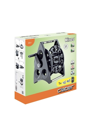 Claber 8921 Kiros Duvara Monte 40 Mt Hortum Makarası