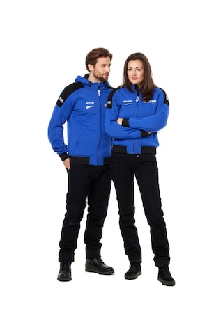 Yamaha Paddock Blue Erkek Kapüşonlu Motosiklet Montu