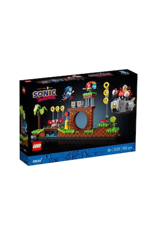 LEGO® Ideas 21331 Sonic The Hedgehog Yeşil Tepe Bölgesi 1125 Parça