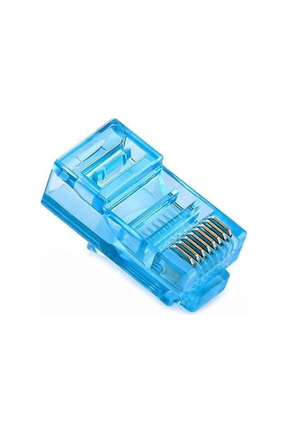 Pm-22702 Rj45 Rj45 Cat6 8p/8c Mavi Soket 100 Lü Paket
