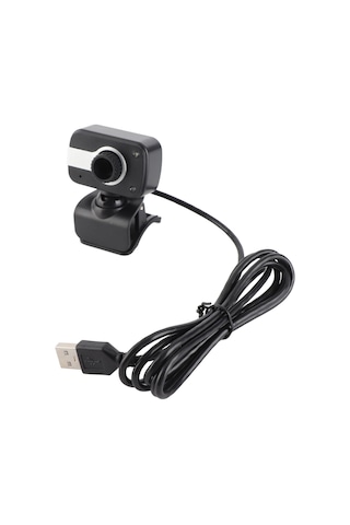 Yuntech01 Laptop Ve Lcd İçin Usb Web Kamera, 360 Dönüş, Led Gece Görüşü, Yüksek Çözünürlük, Mikrofonlu, Çeşitli Konferans Yazılımlarıyla Uyumlu