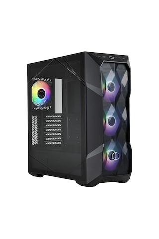 Cooler Master Masterbox TD500 V2 ARGB Kgnn Stu E-Atx Bilgisayar Kasası Siyah