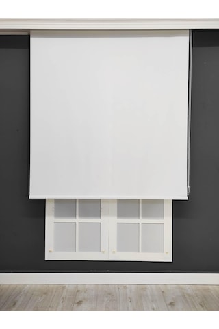 Mat Beyaz Stor-beyaz