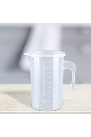 Suntek Pişirme Ölçme Kabı Mutfak Temizleme Gereçleri Için 2000 Mi