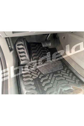 Yenı Elantra 2021 5D Havuzlu Paspas Kokusuz Kaucuk Siyah