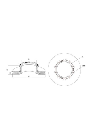 Fren Dıskı Ford Cargo 1840 Dc462a315a 120 03 2023