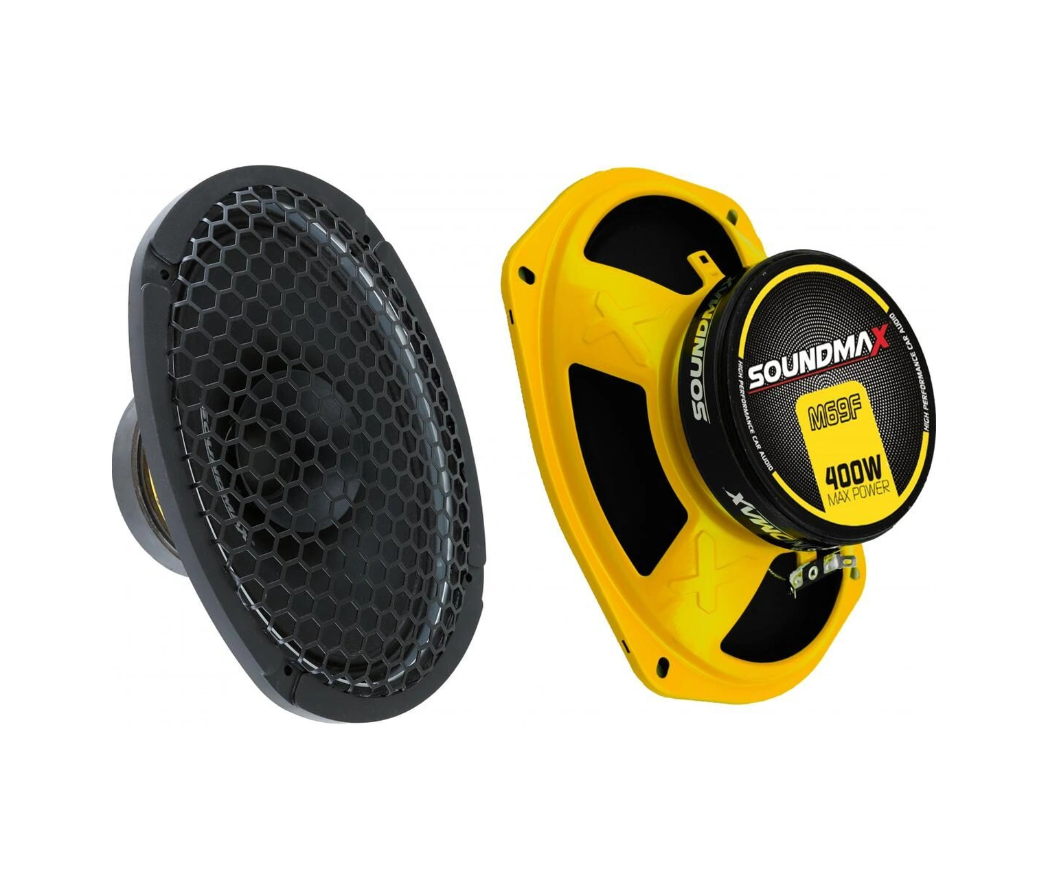 Soundmax Sx-m69f Oval Midrange 400 Watt