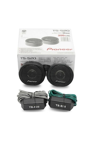 Pioneer Ts-s20 200 Watt Titanyum Dome Tweeter Pioneer