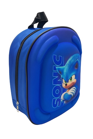 Newfull Sonic Erkek Anaokul Sırt Çantası Mavi
