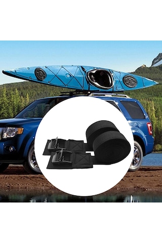 Homyl Bağlama Kayışı, Tekne Römorku Çekme Tavan Rafı Uzunluk2.5m